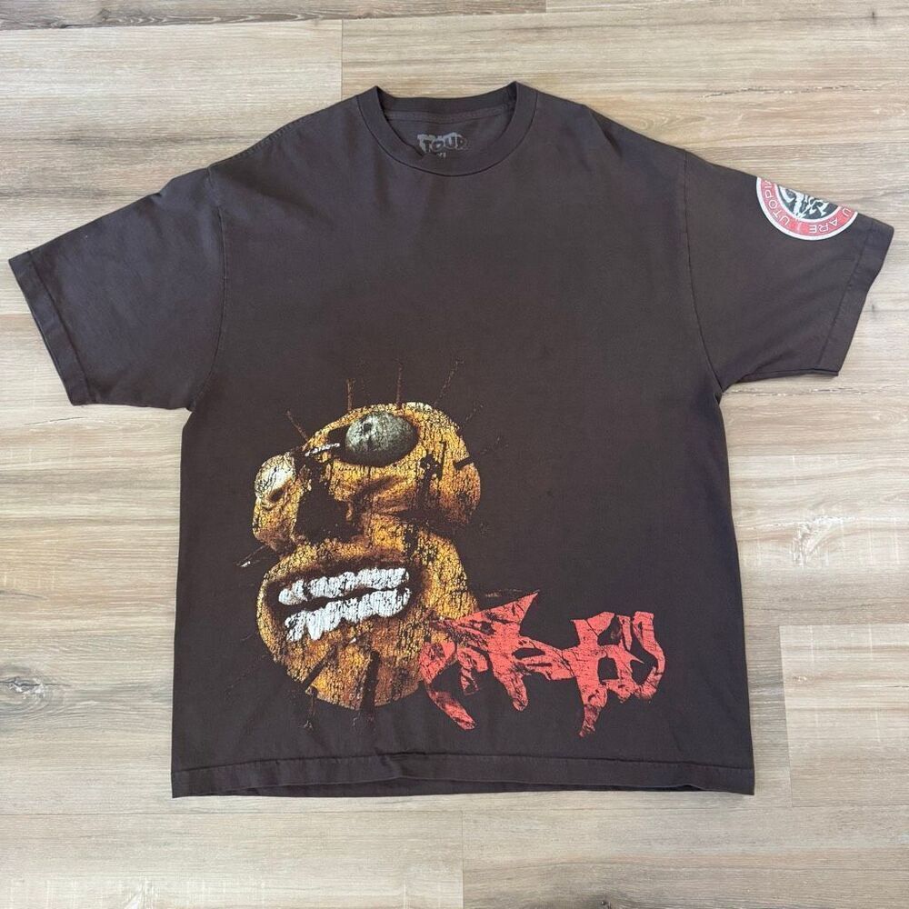 Travis Scott Official Brown Utopia Tour Shirt Size XL VIP Exclusive Merchandise